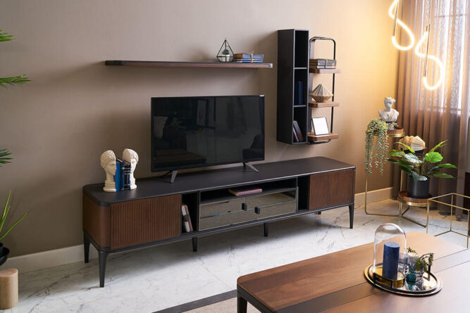 Alfa Ceviz Tv Ünitesi