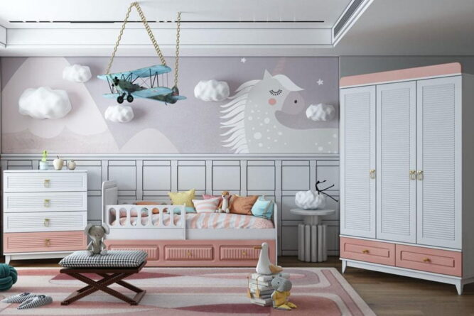 Esil Pembe Bebek Odası İnebella