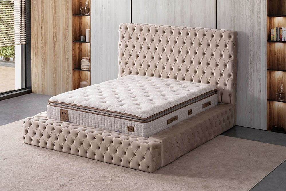Royal Class Bazalı Karyola İnebella Royal Class Bazalı Karyola İnebella
