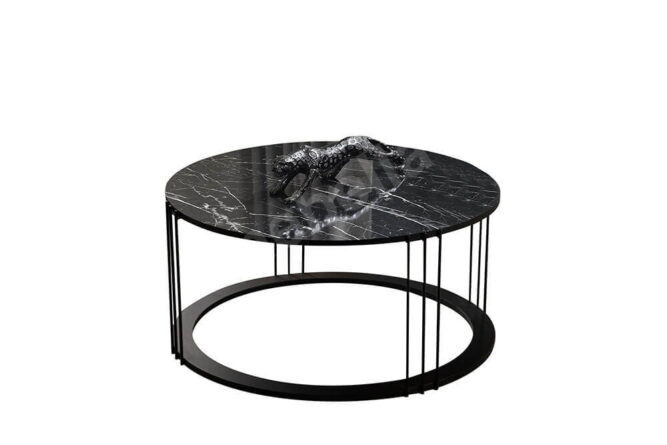 Venüs Siyah Orta Sehpa inebella