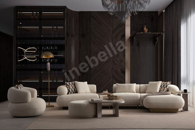 Glamour Köşe Koltuk Takımı inebella