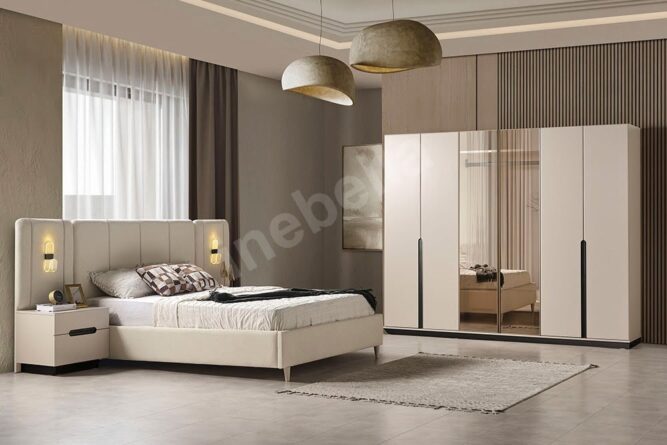 Lorento Siyah Yatak Odası inebella