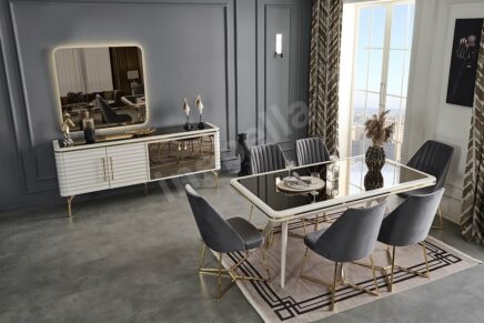 Paris Aytaşı Yemek Odası inebella