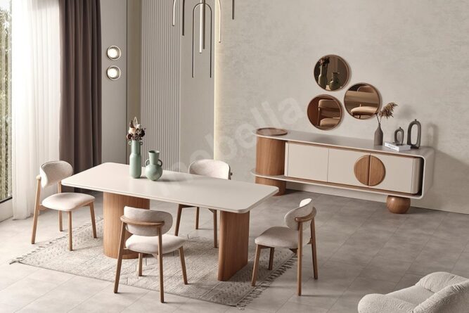 Torvi Gürgen Yemek Odası inebella