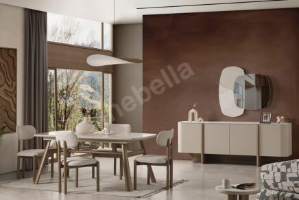 Ahuse Bronz Yemek Odası Takımı inebella