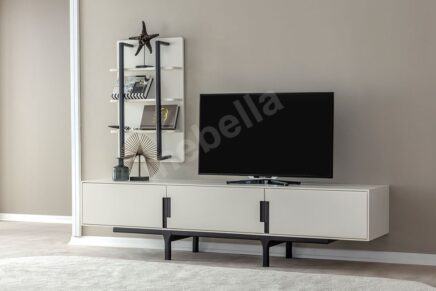 Fuga Siyah Tv Ünitesi inebella