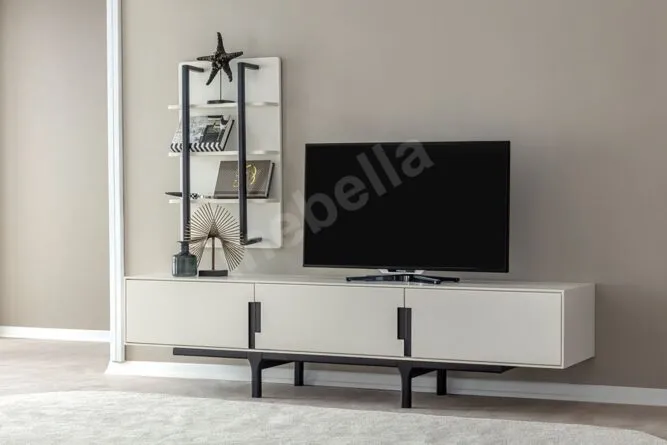 Fuga Siyah Tv Ünitesi inebella