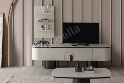 Hazel Siyah Tv Ünitesi inebella