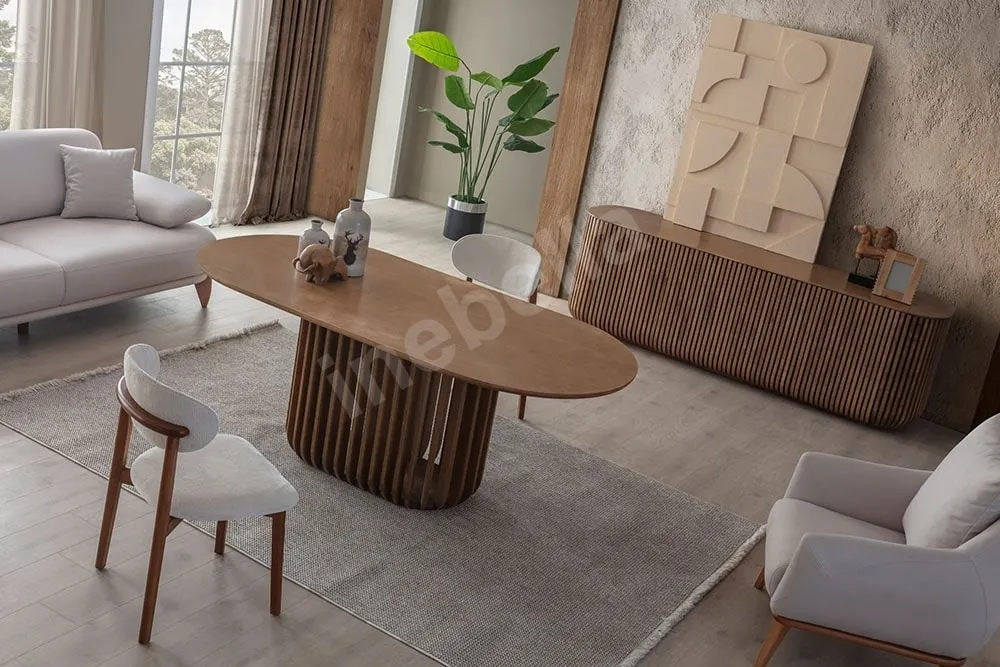 Fold Ceviz Yemek Odası inebella