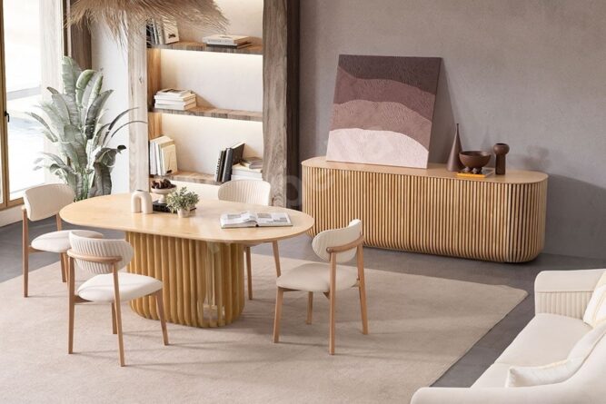 Fold Natural Yemek Odası inebella
