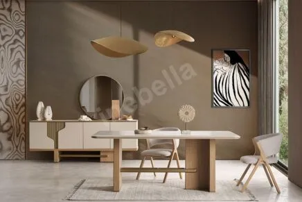 Ada Meşe Yemek Odası inebella