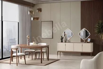 Zümrüt Yemek Odası Takımı inebella