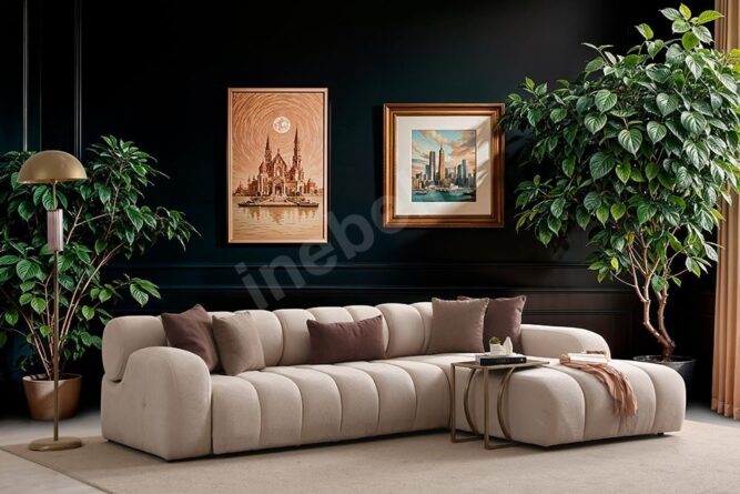 Aura Köşe Koltuk Takımı inebella