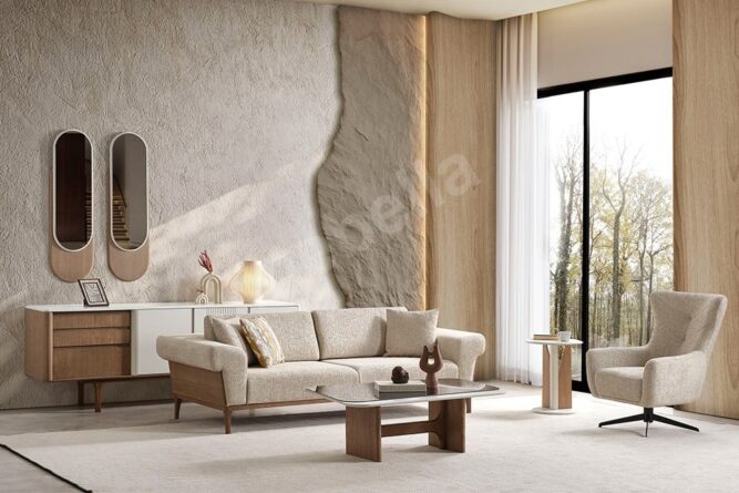 Cremelia Koltuk Takımı inebella