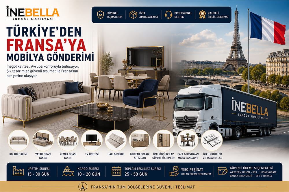 Fransaya-mobilya-teslimati Fransa'ya Mobilya Teslimatı