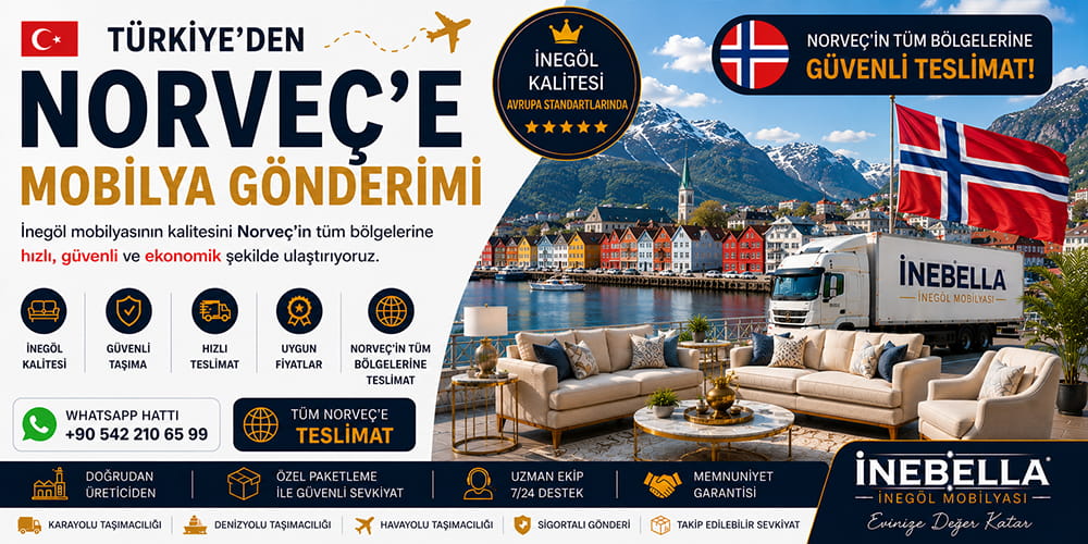 norvece-mobilya-gonderimi Türkiye'den Norveç'e Mobilya Gönderimi